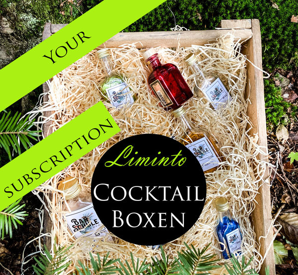 Cocktail Box SMALL SUBSCRIBTION (4 new drinks every month)